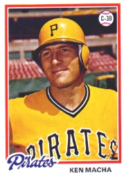1978 Topps Baseball Cards      483     Ken Macha RC